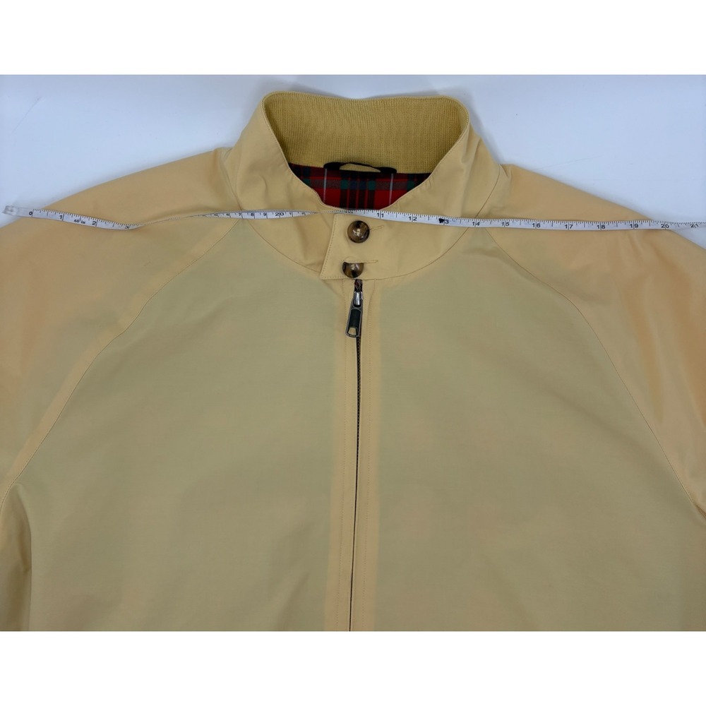 Baracuta G9 Harrington Jacket 46 Yellow Made England Fraser Tartan Preppy - Picture 11 of 15